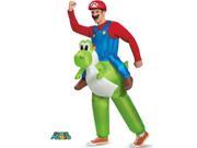 Adult Nintendo Super Mario Brother s Riding Yoshi Costume
