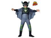 Wild Kratts Green Bat Costume for Kids