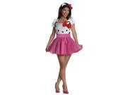 Women s Sexy Hello Kitty Tutu Costume