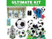 Soccer Party Ultimate Kit Serves 8 Party Supplies
