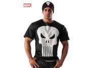 Adult Punisher T Shirt Costume
