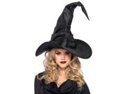 Large Ruched Witch Hat