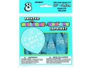 It s a Boy 12 Latex Balloons 8 Pack Party Supplies