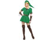 Adult Elf Warrior Princess Costume