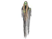Hairy 5 Foot Tall Skeleton Flashing Creature Party Supplies