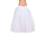 White Petticoat Full Length