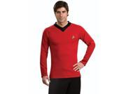 Star Trek Classic Adult Deluxe Red Shirt