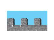 Medieval Stone Wall Border Each Party Supplies