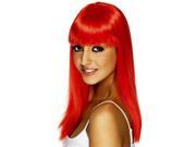 Wig Neon Red Glamourama