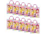 Disney Princess Party Tote Bag Set Of 10 Party Supplies