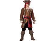 Captain Skullduggery Men s Deluxe Pirate Costume