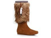 Faux Suede and Fur Boot for Women