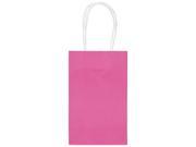 Kraft Handle Bags Pink 10 Pack Party Supplies