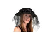Black Spanish Hat With Veil