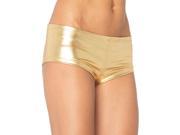 Gold Lame Sexy Women s Booty Shorts