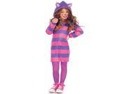 Cheshire Cat Cozy Hooded Dress Costume for Kids