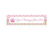 Little Princess Personalized Banner Each