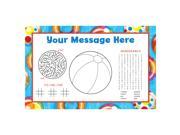 Water Fun Personalized Activity Mat 8 Count