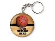 Basketball Personalized 2.25 Key Chain Each