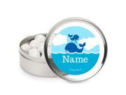 Blue Whale Personalized Mint Tins 12 Pack