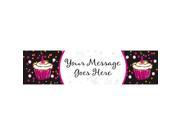 I love Cake Personalized Banner Each