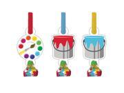 Art Party Blowouts 8 Count