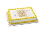 Winnie the Pooh Baby Joy Quarter Sheet Edible Cake Topper Each