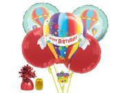 Hot Air Balloon Birthday Balloon Bouquet Kit Party Supplies