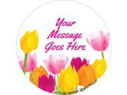 Tulips Personalized Stickers Sheet of 12