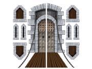 Medieval Castle Door Window Props Set Of 9 Party Supplies