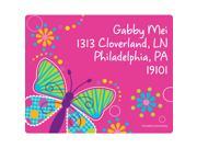 Butterfly Sparkle Personalized Address Labels Sheet of 15