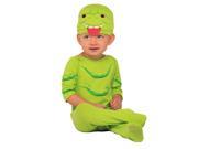 Ghostbusters Slimer Onesie Baby Costume Size 6 12 Months