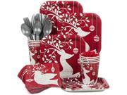Frosted Holiday Standard Kit Serves 20 Party Supplies