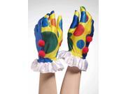 Clown Gloves in Yellow