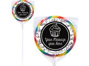 Signature Birthday Personalized Lollipops 12 Pack