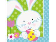 Easter Bunny Luncheon Napkins 16 Count