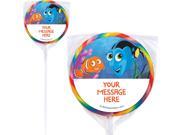 Just Keep Swimming Personalized Lollipops 12 Pack