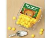 Neighborhood Tiger Personalized Candy Bin with Candy Scoop 10 Count