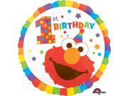 Sesame Street 1st Birthday 17 Balloon Each
