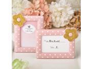 Pink and Gold photo frame place card frame