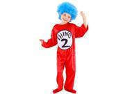 Dr. Seuss Thing 1 & 2 Costume Child Toddler 2-4T