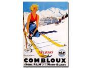 Combloux by Paul Ordner Gallery Wrapped 24x32 Canvas Art
