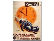 12 Heur de Paris by George Ham 24x32 Ready to Hang Canvas!