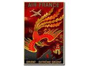 Air France Orient Extreme by Lucien Boucher Gallery Wrapped