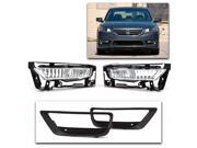 Brand New Fog Lights with Brackets Bezel Harness Switch and Hardware for the Honda Accord Sedan 2013 2014 2015