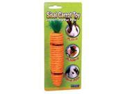 Sisal Carrot Toy Small
