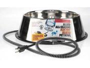 Allied Stainless Steel Heated Dog Dish