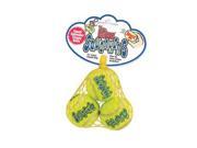 Kong Company Squeaker Tennis Balls Yellow 3 Pack AST3