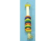 9.5 Parrot Toy Multicolored Lifesavers