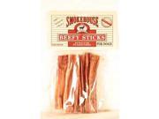 Smokehouse Pet Products Use Made Pizzle Stix Beef 6 Pack 83038